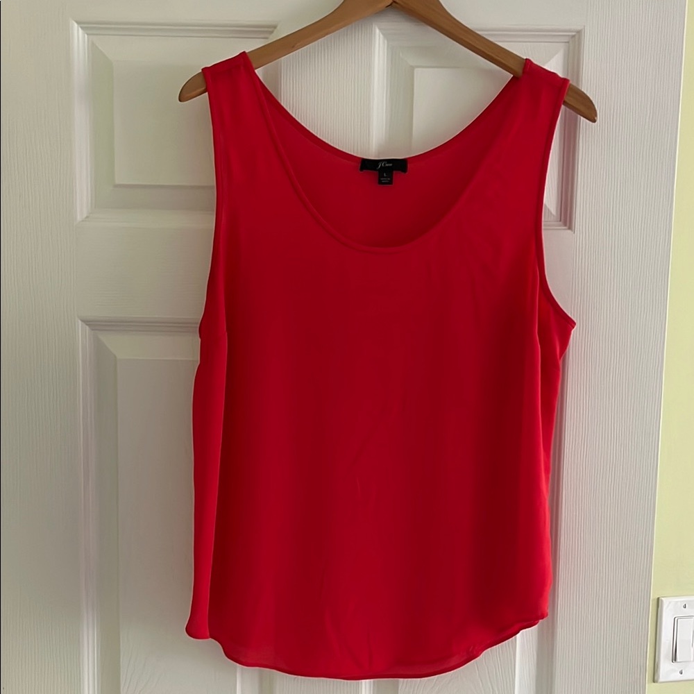 J. Crew Large Red Sleeveless Tank Top